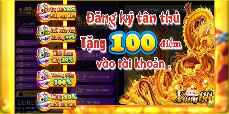 Xeng88 tặng 100k